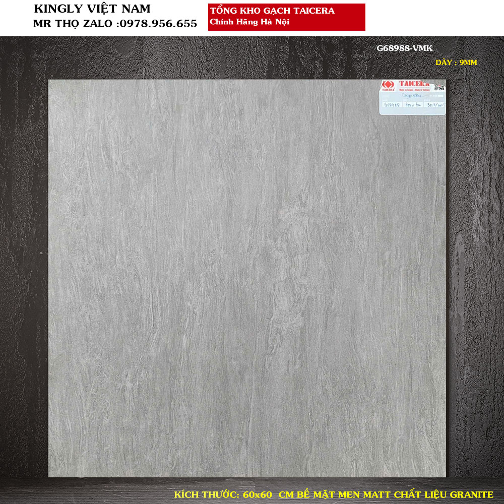 Gạch lát nền Taicera 60x60 G68988 Loại 1